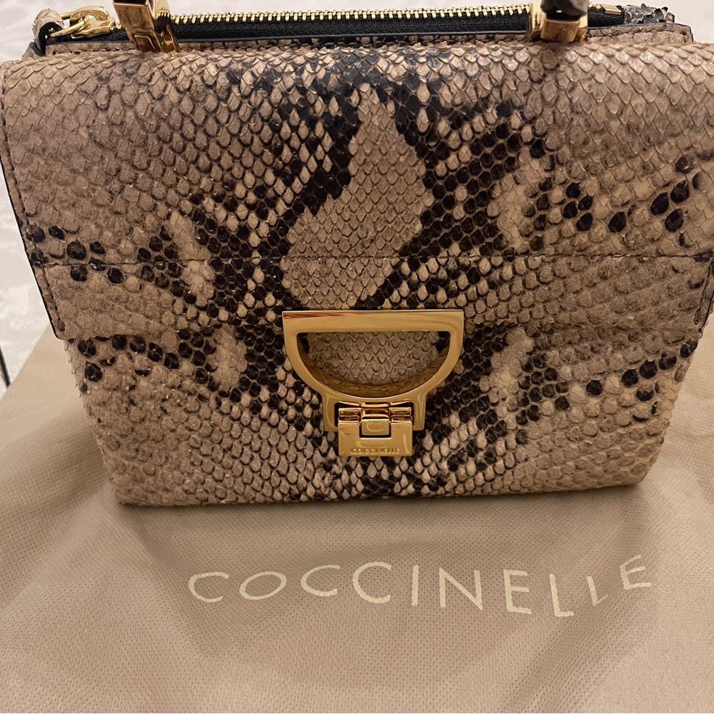Coccinelle Snakeskin Bag
